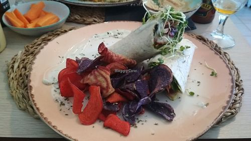 Aloha Wrap at Aloha Cafe in Sesimbra