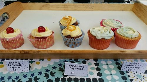 more cakes at The Lazy Leek in Cardiff