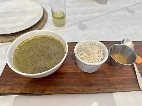 Disappointing and overpriced matapa.  at Happi in Tofo