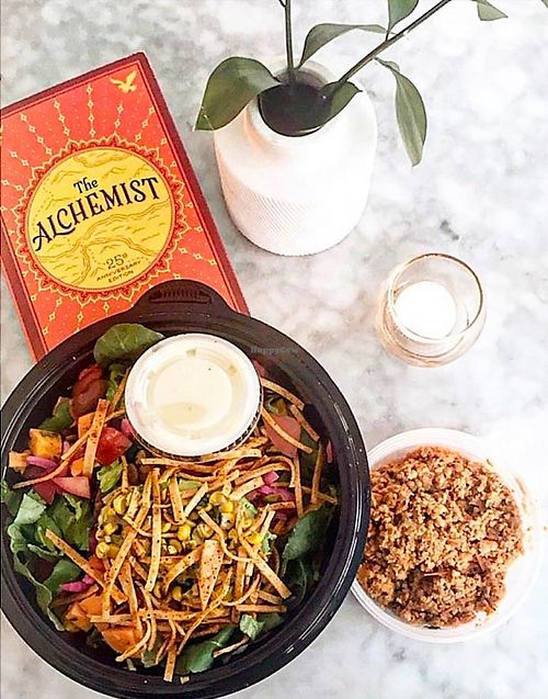 Vegan Taco Salad at Local Foods - Downtown in Houston