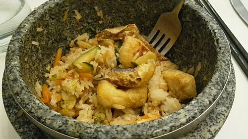 Veggie tofu soy sauce wok  at Sanya Cuisine au Wok in Clisson