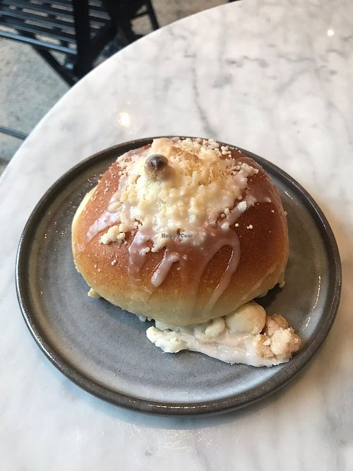 Vegan pastries  at Zaczyn in Krakow