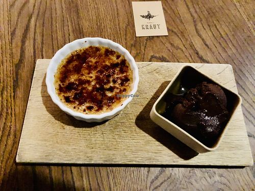 Creme brûlée  at Karls Kraut in Luzern