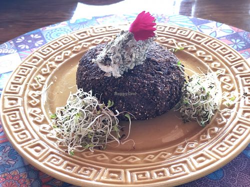 Feijoada’s polpettone at Soul Vegan in Aguas Da Prata