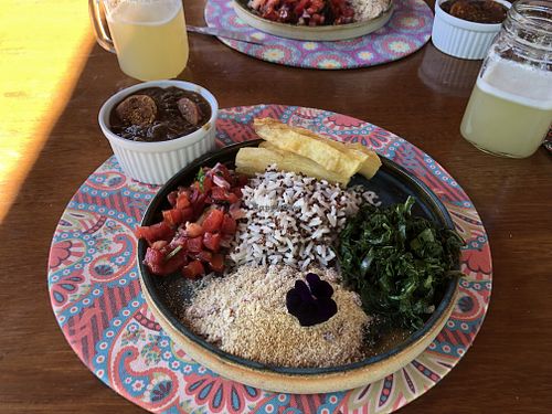Feijoada at Soul Vegan in Aguas Da Prata