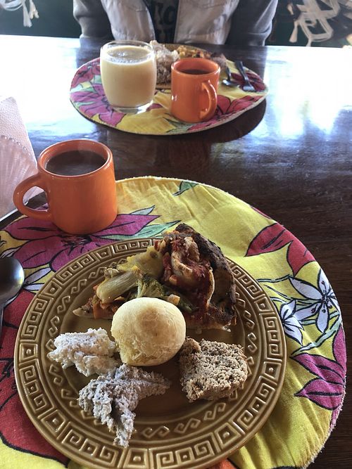 Breakfast at Soul Vegan in Aguas Da Prata