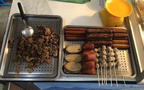 mock meat at Ming Zhen in Chiang Mai