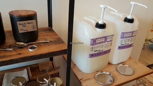 Detergent and washing up liquid at Hetu in South West London