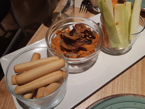 Pumpkin paté at Alive in Barcelona