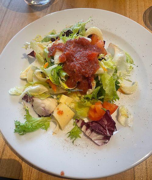 Beetroot salad  at Alive in Barcelona