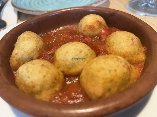 Cod fritters   at Alive in Barcelona