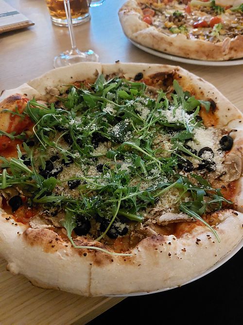 Funghi vegan at Malbo Caffe in Kosice