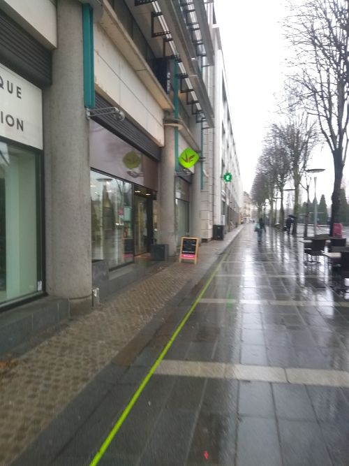 From the outside at Restaurant VF in Nantes