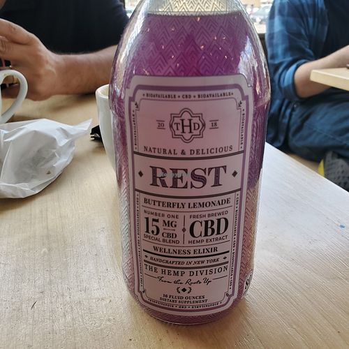 Cbd drink at The Sweet Praxis in Syracuse