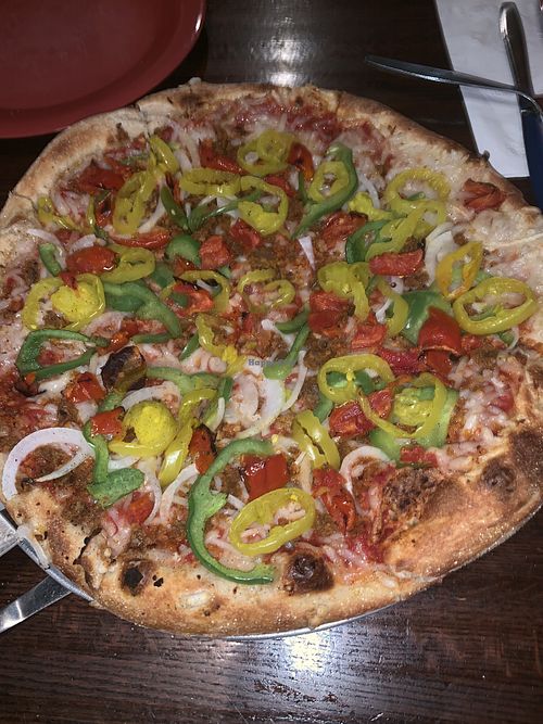 Tomato Bar Pizza Bakery Valparaiso Indiana Restaurant HappyCow