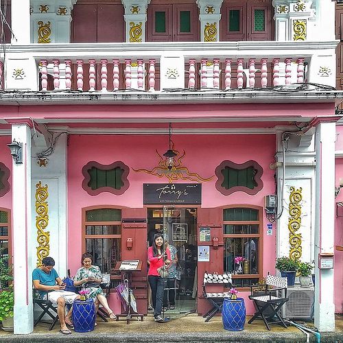 Cafe at Torry's Ice Cream in Phuket