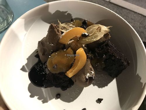 Gluten free sacher at Sesamo Nero in Pescara