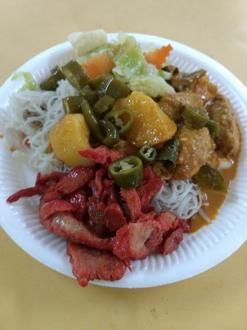 Breakfast at Yuan Yuan 圓緣素食 - Chinatown in Central Singapore