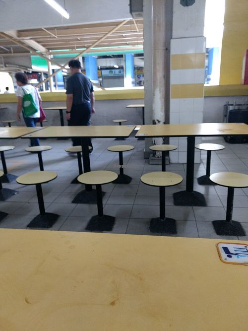 Quiet at breakfast. Not at lunch at Yuan Yuan 圓緣素食 - Chinatown in Central Singapore