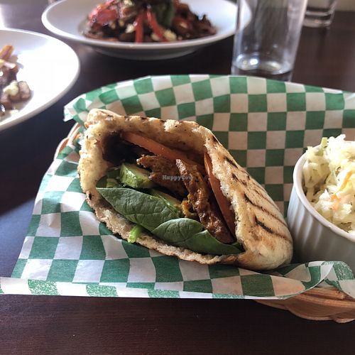 Sandwich Bouddha at Vegan Rapide - Le Misanthrope in Montreal