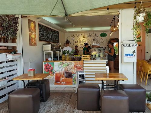 cozy seating at Costa Juice at Costa Juice in Jaco