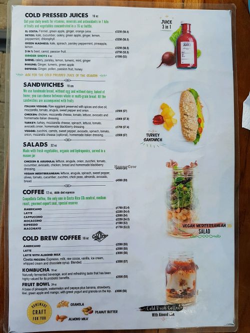 Lite Bites at Costa Juice in Jaco