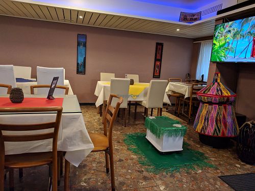 Restaurant at Africana in Schaffhausen