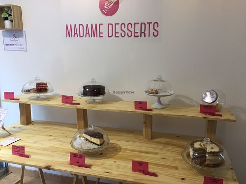 Cakes  at Madame Desserts in Barcelona