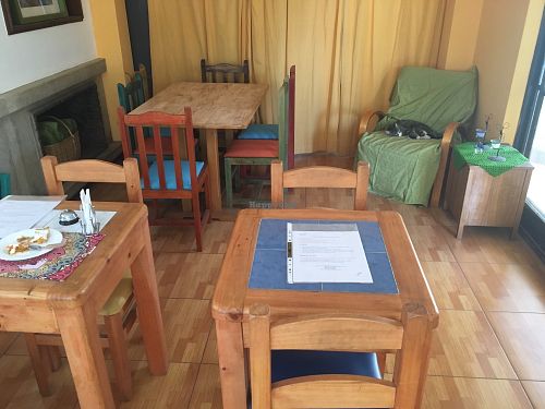 Inside at Las Buenas Migas - El Gato Vegano in La Reina