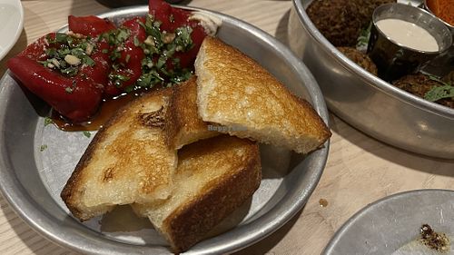 Spanish Red Peppers  at Aleph Middle Eastern Eatery in Vancouver