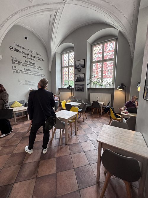 Inside   at Cherubinowy Wedrowiec in Wroclaw