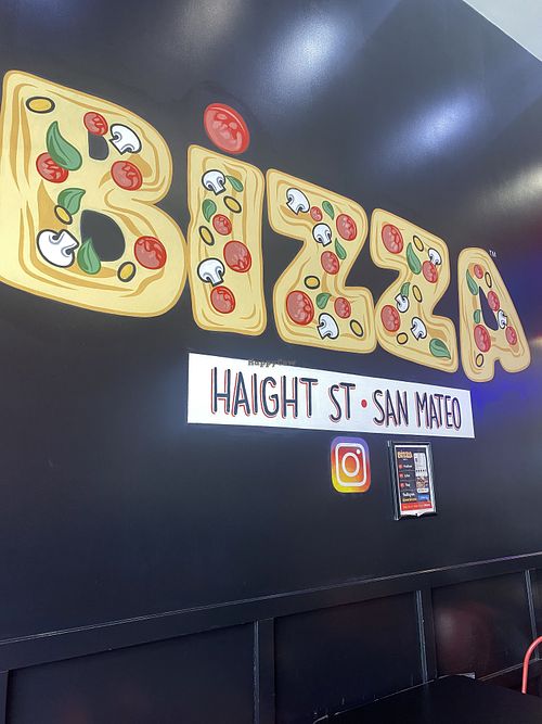 Interior w/Window Booth Seating Available and Tables  at Bizza in San Francisco