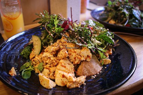 tofu scramble at Sweetbrew in Launceston