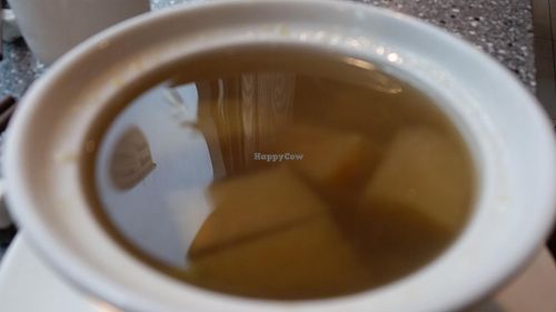 Soup at Harmony Village Vegetarian in Hong Kong Island