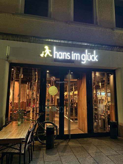 front  at Hans im Glück  in Karlsruhe