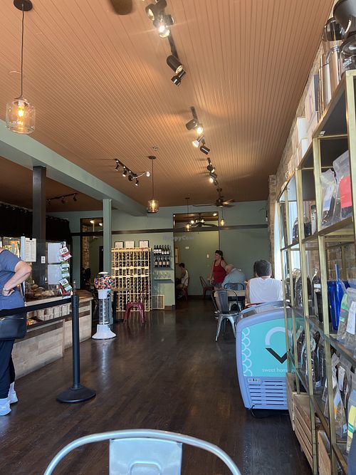 Inside  at Hansa Coffee Roasters in Lake Bluff