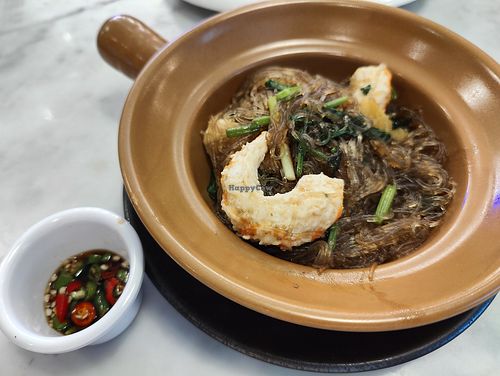 Vegan Claypot vermicelli at Bangkok Jam - Marina Square in Central Singapore