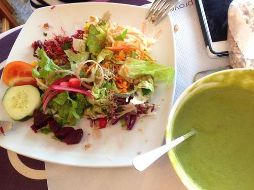 Salad at Biomenu Restaurante Vegetariano in Alicante