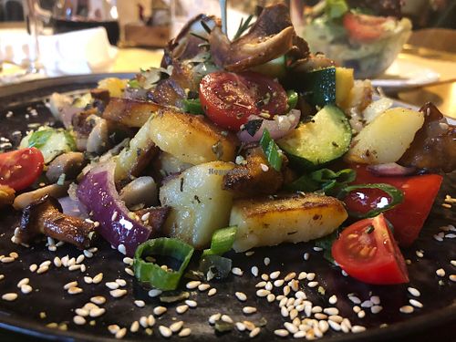 Gröstl at Gasthof Staigerwirt in St Michael