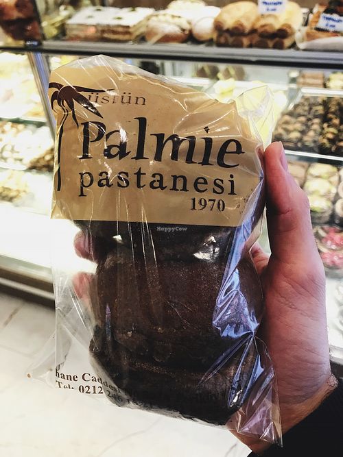 Vegan Pastries at Üstün Palmie Pastanesi in Istanbul