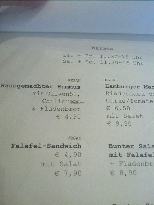 Lunch at Aniis in Frankfurt