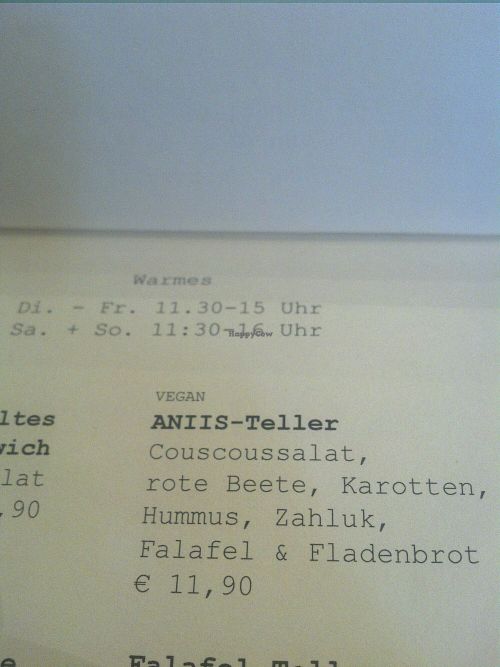 Lunch2 at Aniis in Frankfurt