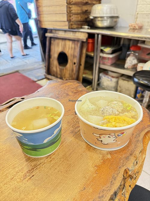 Soups   at JinZhi Hong Zao Su Rou Yuan in New Taipei City