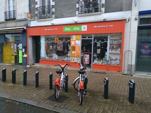 The outside at day by day in Nantes