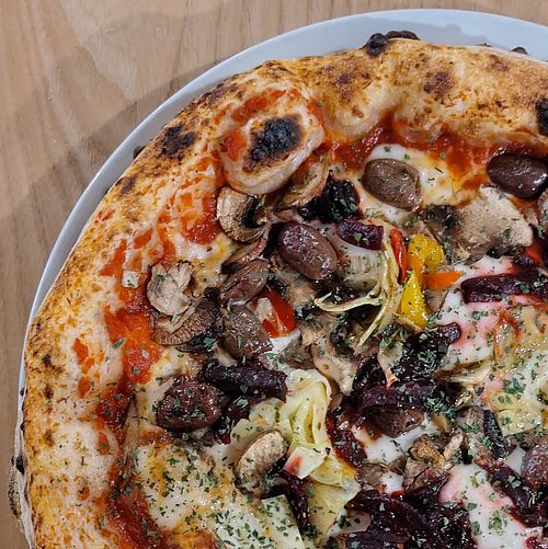 Delicious pizza. November 2025. at Purezza Camden in London