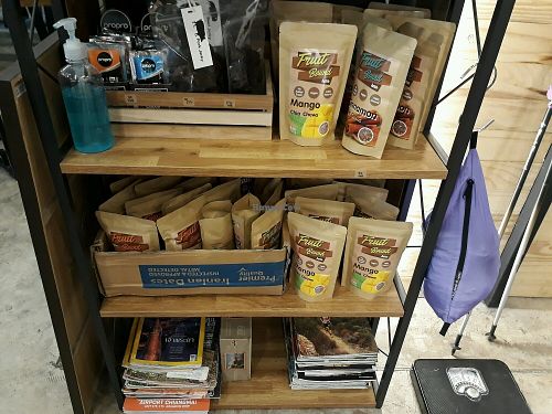 Fruit Bound Bars (vegan) for sale at Basecamp Coffee House in Chiang Mai