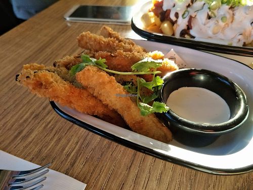 Eggplant Chips at The Creators Lounge in Footscray