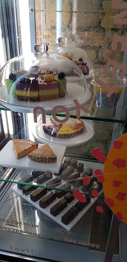 Cake - all vegan! at Craft Cafe in Kyiv