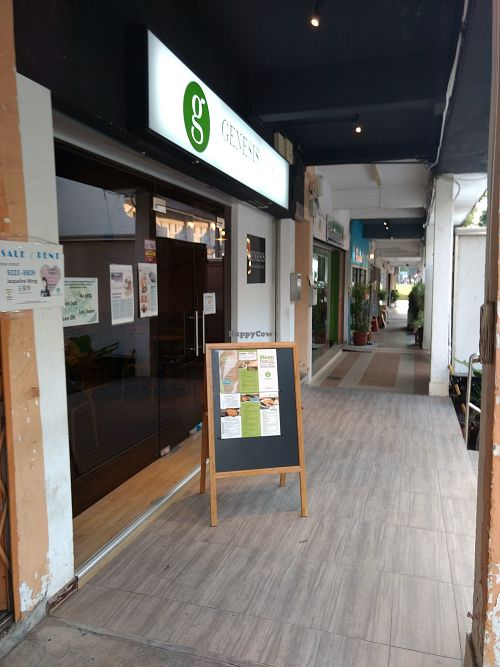 Wwlcome back at Genesis 创世界素食馆 in Central Singapore