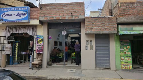Entrance at Paladar Divino in Huancayo